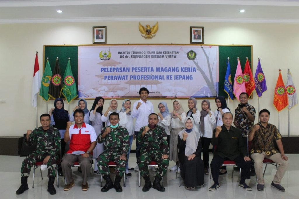 PELEPASAN MAHASISWA MAGANG PROFESIONAL KE JEPANG TAHUN 2020