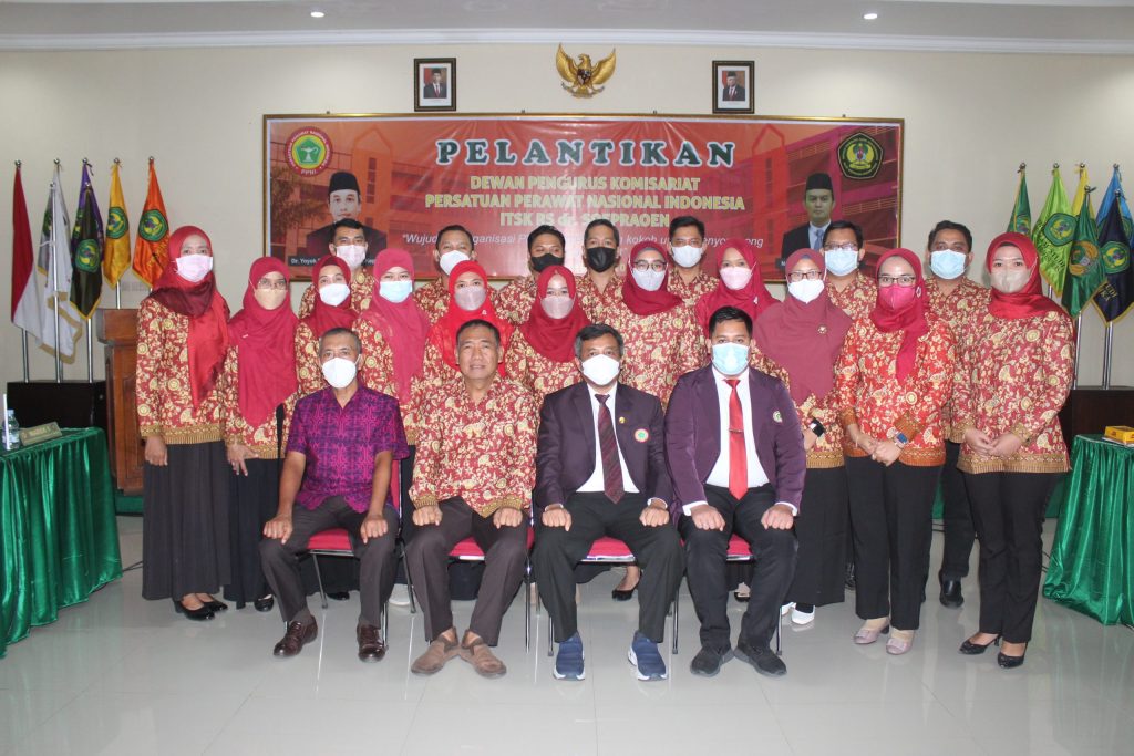 PELANTIKAN KETUA dan PENGURUS DPK PPNI ITSK RS dr. SOEPRAOEN