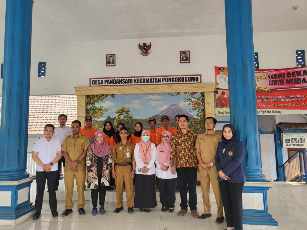 Smart Health Village berbasis Web dalam Upaya Peningkatan Kesiapsiagaan Bencana  Wilayah Rawan Bencana Desa Pandansari Kecamatan Poncokusumo Kabupaten Malang