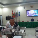 wakil rektor IV ITSK Soepraoen membuka acara lomba siswa kesehatan nasional bersama PERSEMKI