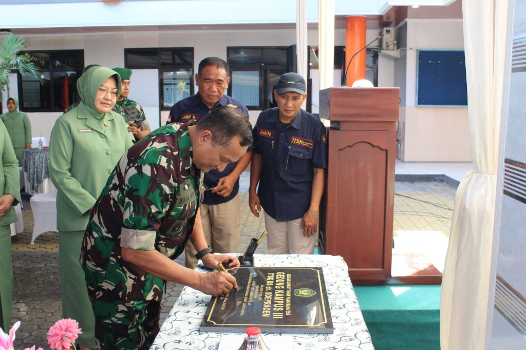 Peresmian Kampus 3 ITSK RS dr. Soepraoen, TNI-AD Perkuat Pendidikan Kesehatan Militer