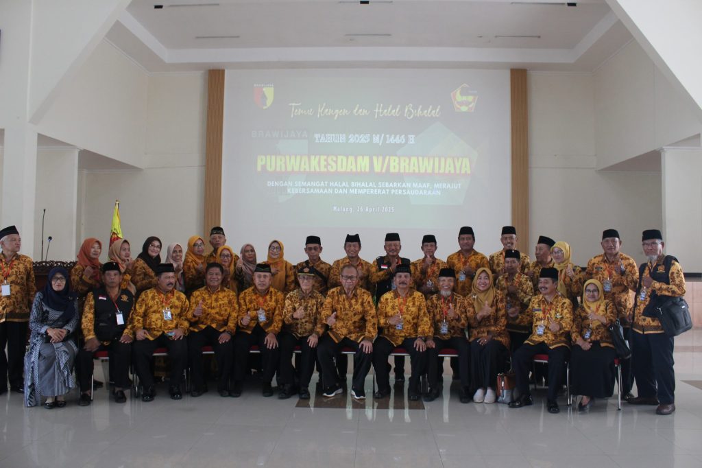 Pemilihan Ketua dan Halal Bihalal PURWAKES Kesdam V/Brawijaya : Momen Demokrasi dan Silaturahmi yang Penuh Kehangatan