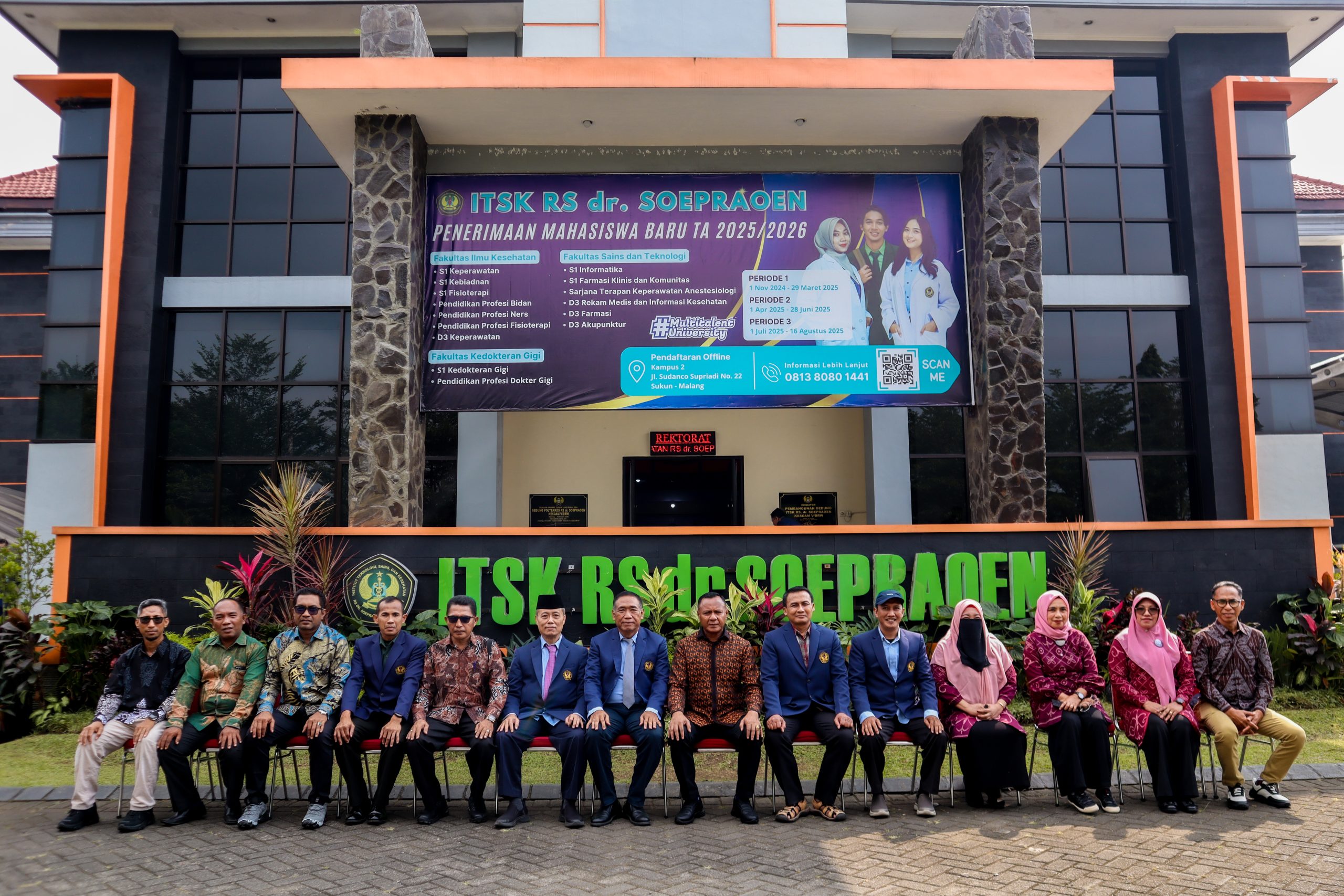Kunjungan Walikota Tidore Kepulauan di ITSK RS Dr. Soepraoen Malang: MOU Peningkatan Kualitas SDM di Bidang Kesehatan