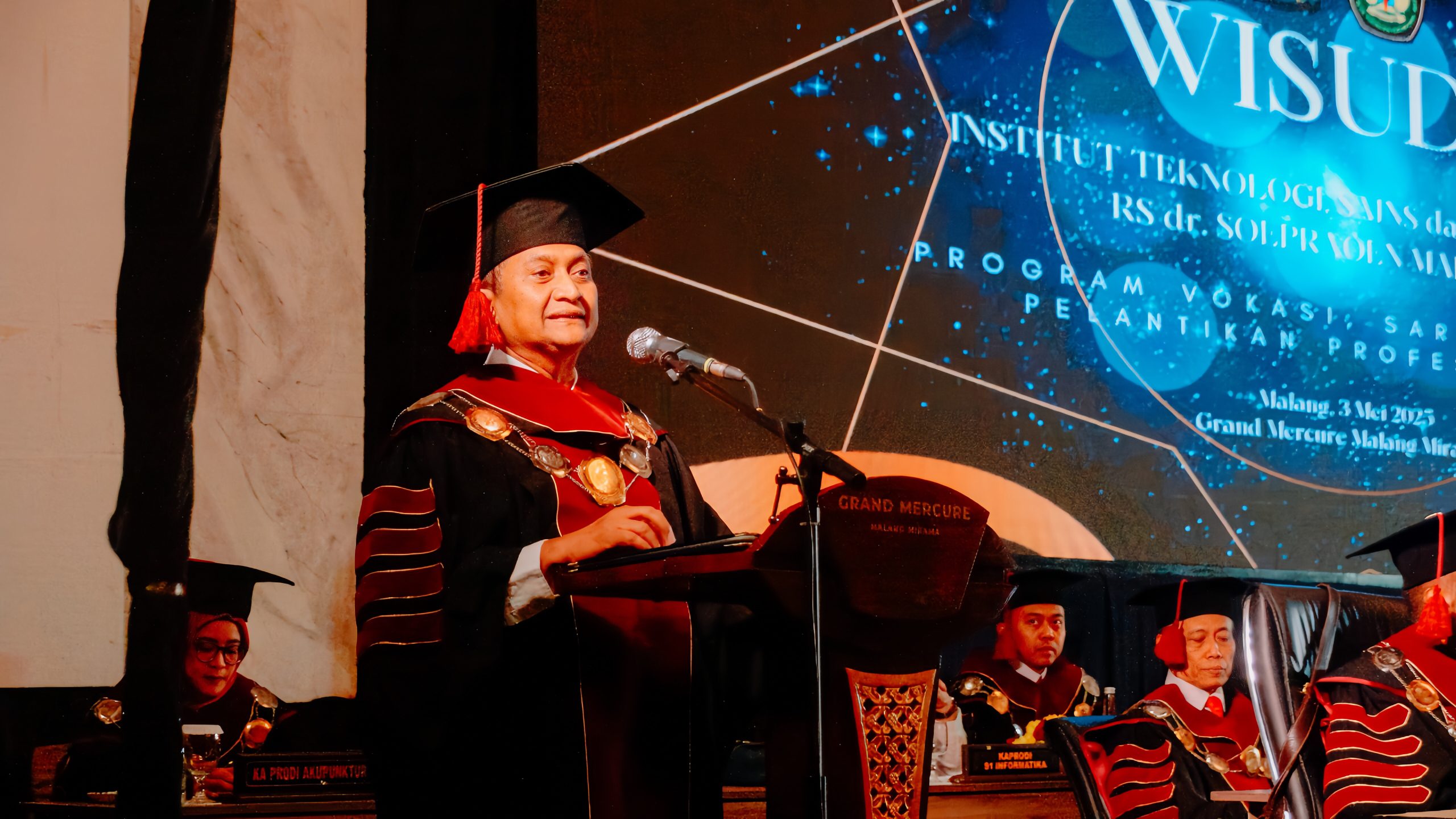 Kapuskesad Hadiri Wisuda ITSK RS dr. Soepraoen Malang
