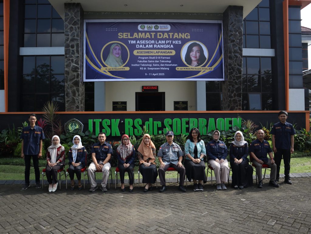 Prodi D3 Farmasi ITSK RS dr. Soepraoen Malang Raih Predikat “Baik Sekali” dalam Akreditasi LAM-PTKes