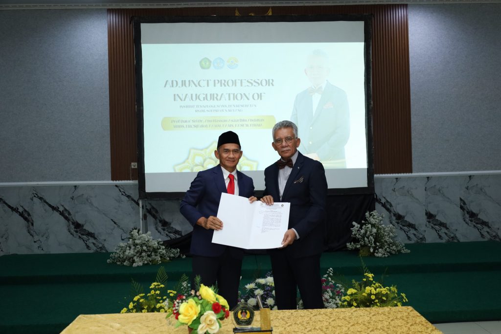 Pengukuhan Adjunct Professor ITSK RS dr. Soepraoen Malang: Langkah Nyata Menuju Kampus Global