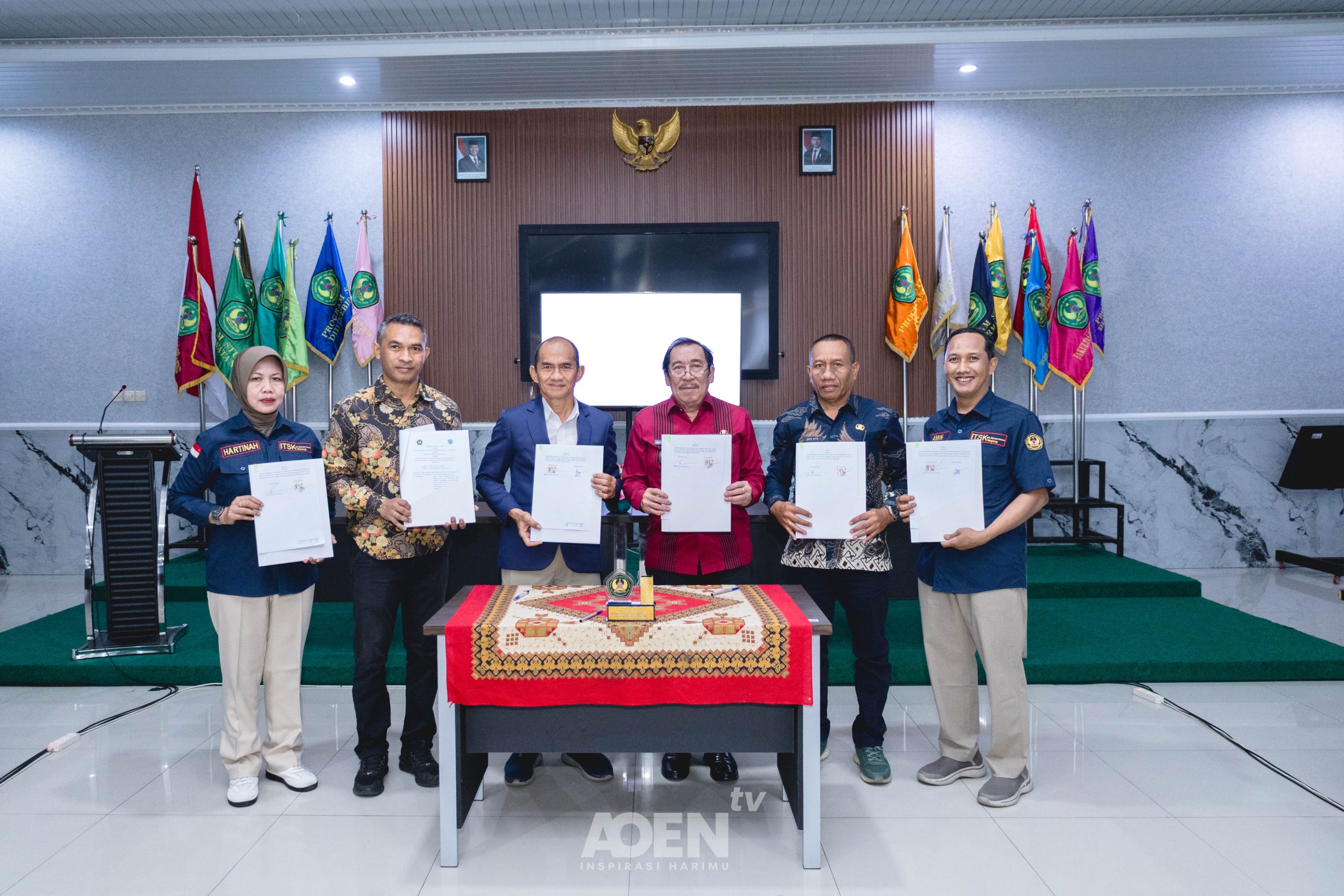 Bupati Nagekeo Kunjungi ITSK RS dr Soepraoen, Teken MoU dan PKS untuk Tingkatkan Mutu Tenaga Kesehatan