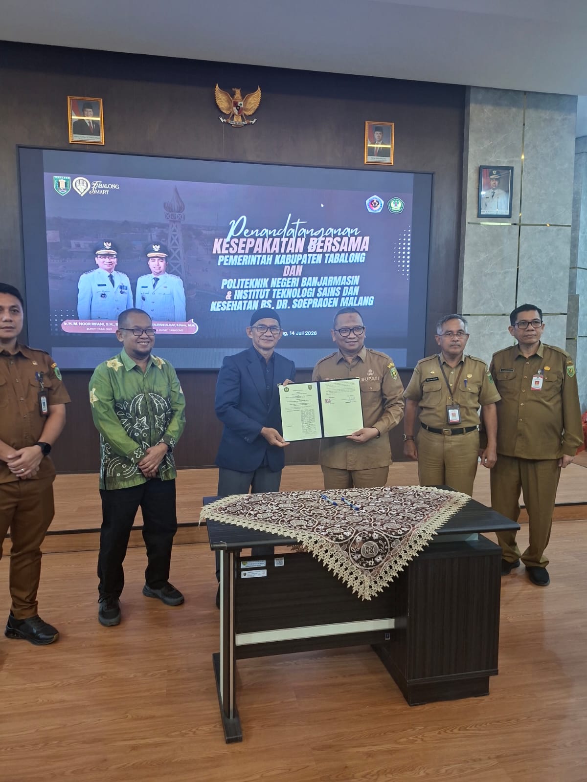 PROGRAM BEASISWA 1.000 SARJANA: Pemkab Tabalong Gandeng ITSK RS dr. Soepraoen Malang Tingkatkan SDM Daerah